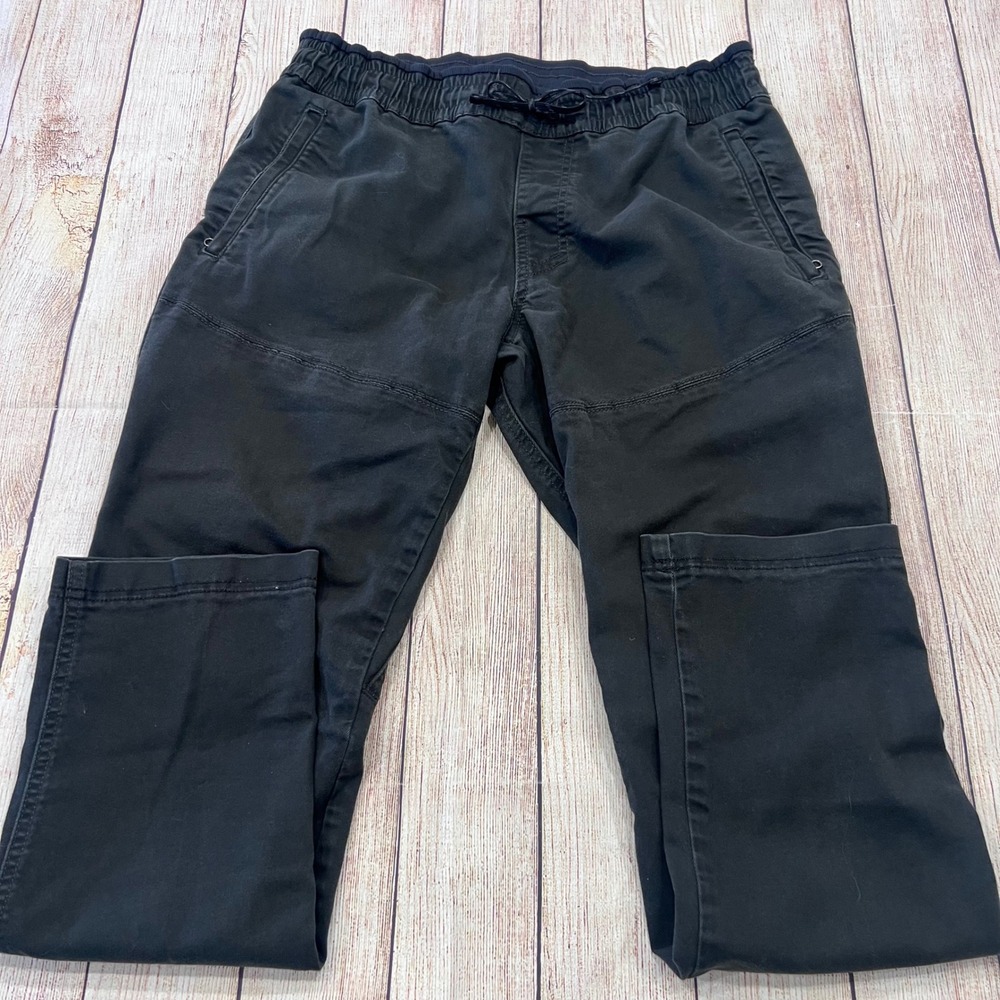 KUHL Revolt Pant Mens Medium Regular Black Tapered Stretch Hiking Outdoor Jogger